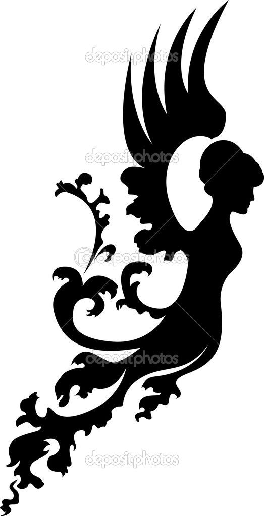 523x1023 Angel Silhouettes Clip Art Minimalistic Silhouette Clip Angel