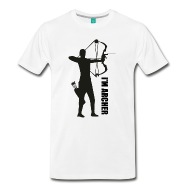 190x190 Archer Silhouette Funny Tshirt By Dede Rasim Spreadshirt