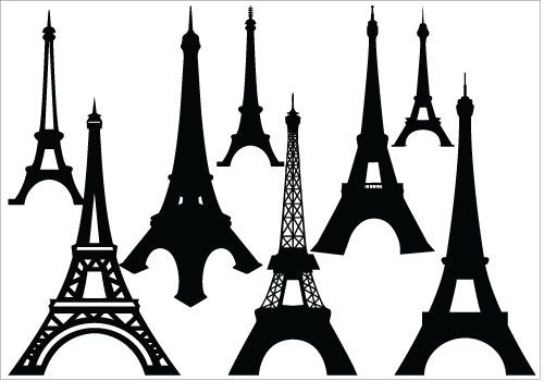 500x350 Eiffel Tower Silhouette Vector Artsilhouette Clip Art Legal