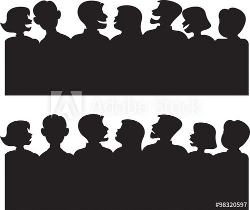 500x419 Silhouette Of Adult Audience