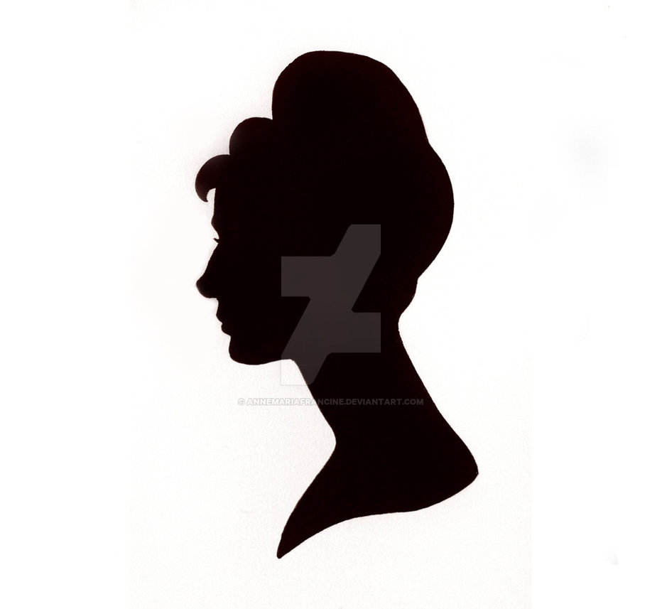 932x857 Audrey Silhouette By Annemariafrancine