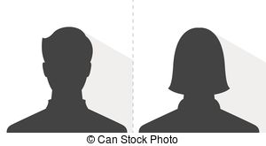 300x165 Male Avatar Profile Picture, Silhouette Light Shadow Vectors