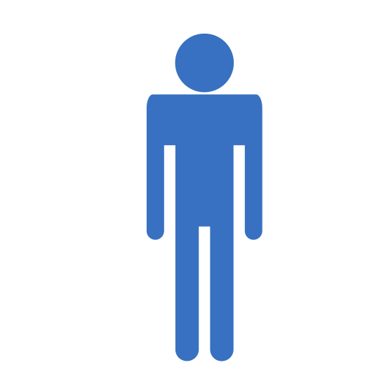 550x550 Man Icon Silhouette Avatar Male Icon