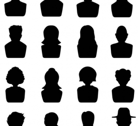 280x255 People Silhouette Avatar Search Results Free Vector Graphics