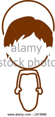 223x470 Brown Silhouette Of Child Jesus Stock Vector Art Amp Illustration