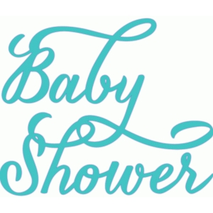 300x300 Baby Shower Silhouette