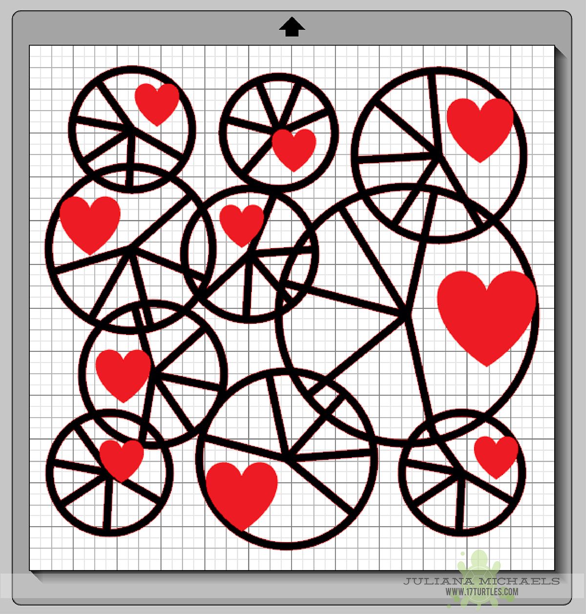 1200x1257 Inlaid Backgrounds With Digital Cut Files A Silhouette Cameo