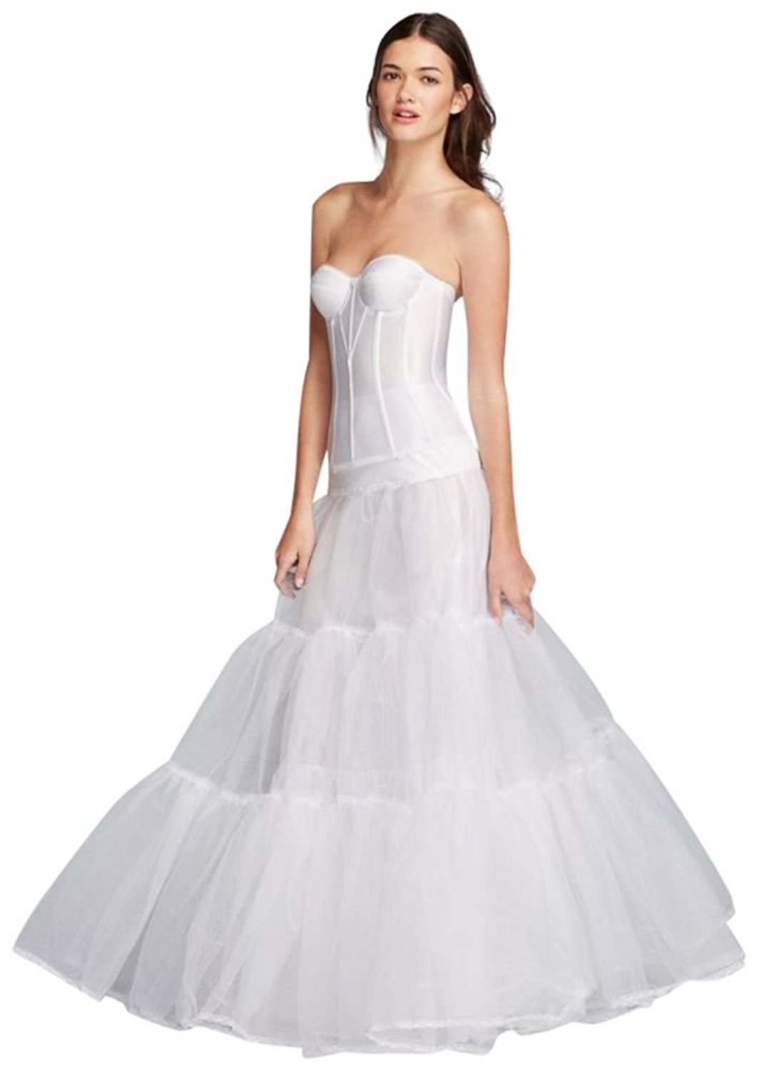 1064x1500 Very Full Bridal Ball Gown Slip Style 2031white, White, 14