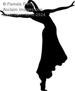 248x300 Art Illustration Of A Ballerina Silhouette