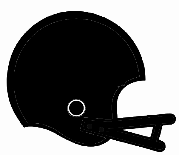 600x519 Football Helmet Clipart Silhouette