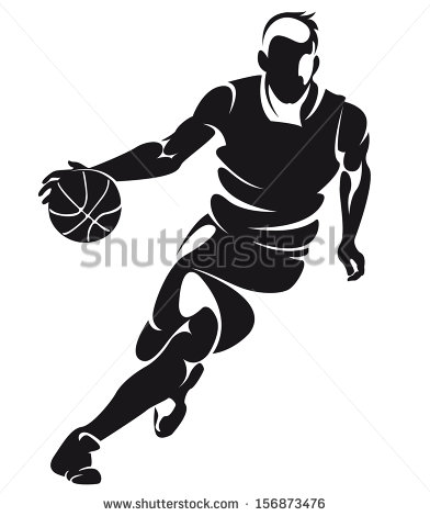 392x470 Basketball Player, Silhouette Donor Wall Ideas