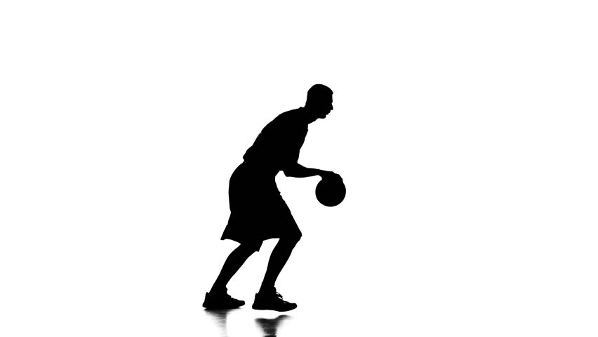 852x480 Basketball Player Spinning Passes The Ball Behind His Back