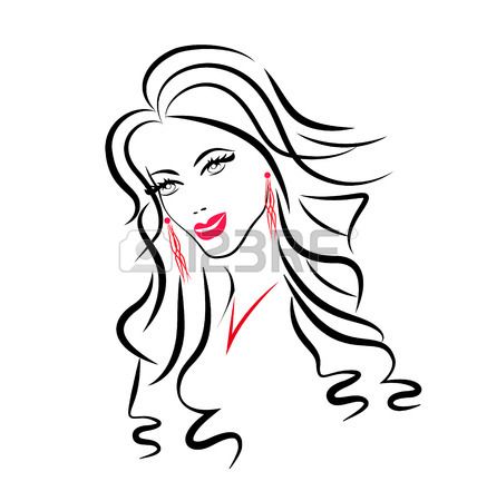 428x450 Face Of Beauty Woman Silhouette Icon