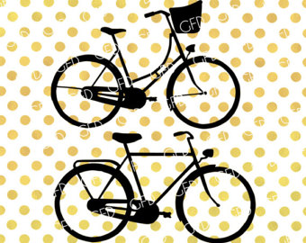 340x270 Retro Vintage Bikesilhouette Svgtransportation Cliparticycle