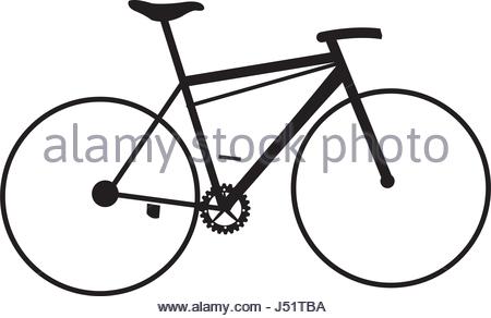 450x292 Vector Bicycle Silhouette With People Stock Vector Art