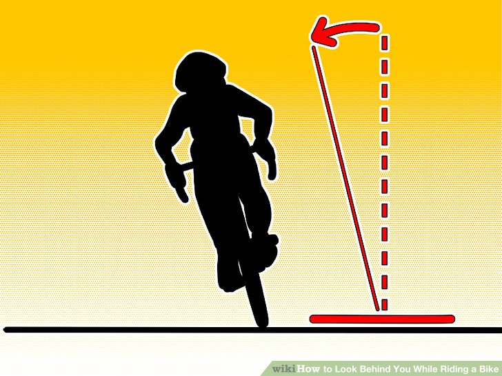 728x546 How To Look Behind You While Riding A Bike 3 Steps
