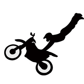 275x275 Attack Graphics Rider Decals Superman Dirt Bike Rocky Mountain