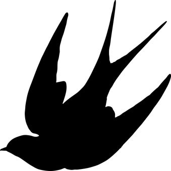 Silhouette Bird Flying