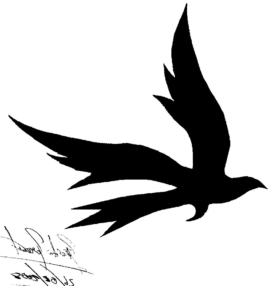 900x946 Tribal Bird Tattoo Designs Flying Bird Silhouette Tattoo