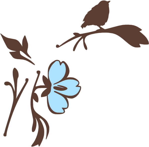 600x593 Bird On A Branch Silhouette Clip Art