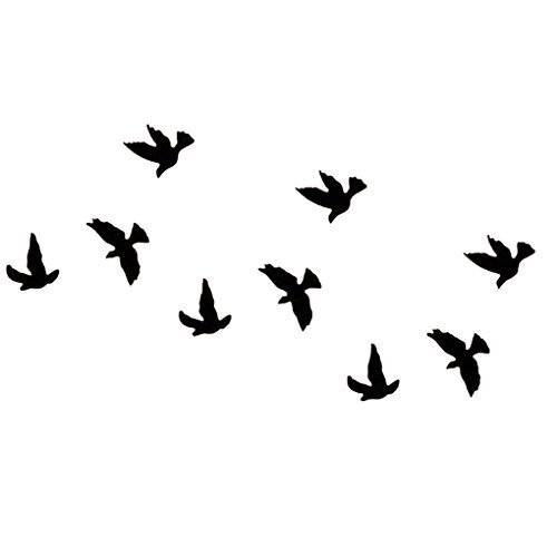 Silhouette Birds Tattoos at GetDrawings | Free download