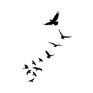 300x300 Free Bird Tattoo Designs Am Loving These Little Bird Silhouette