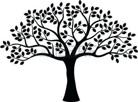 450x334 Black And White Tree Tree Silhouette Vector Black And White Tree