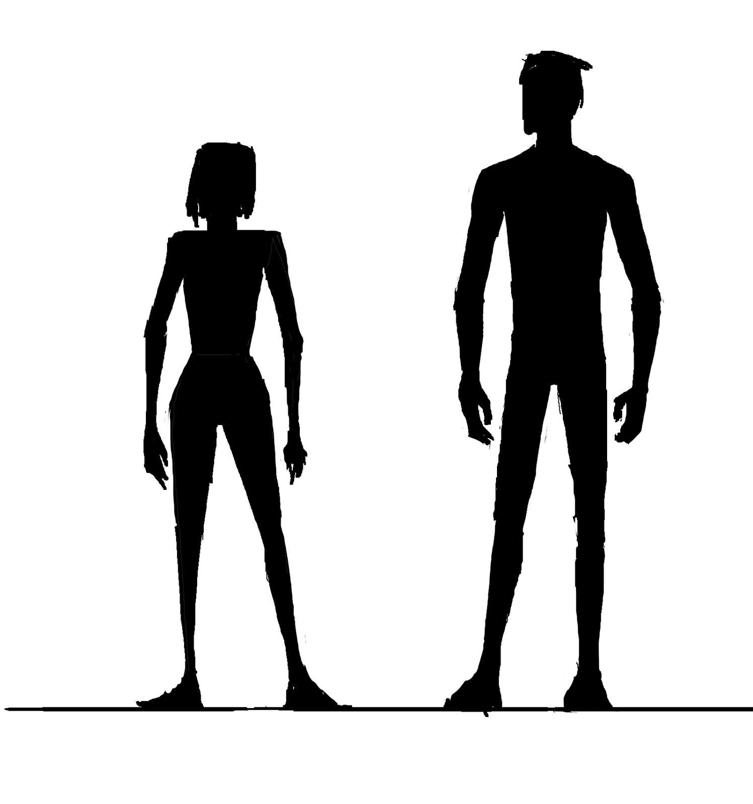 1497x1600 Basic Body Shape Silhouette.png Pixels The Time