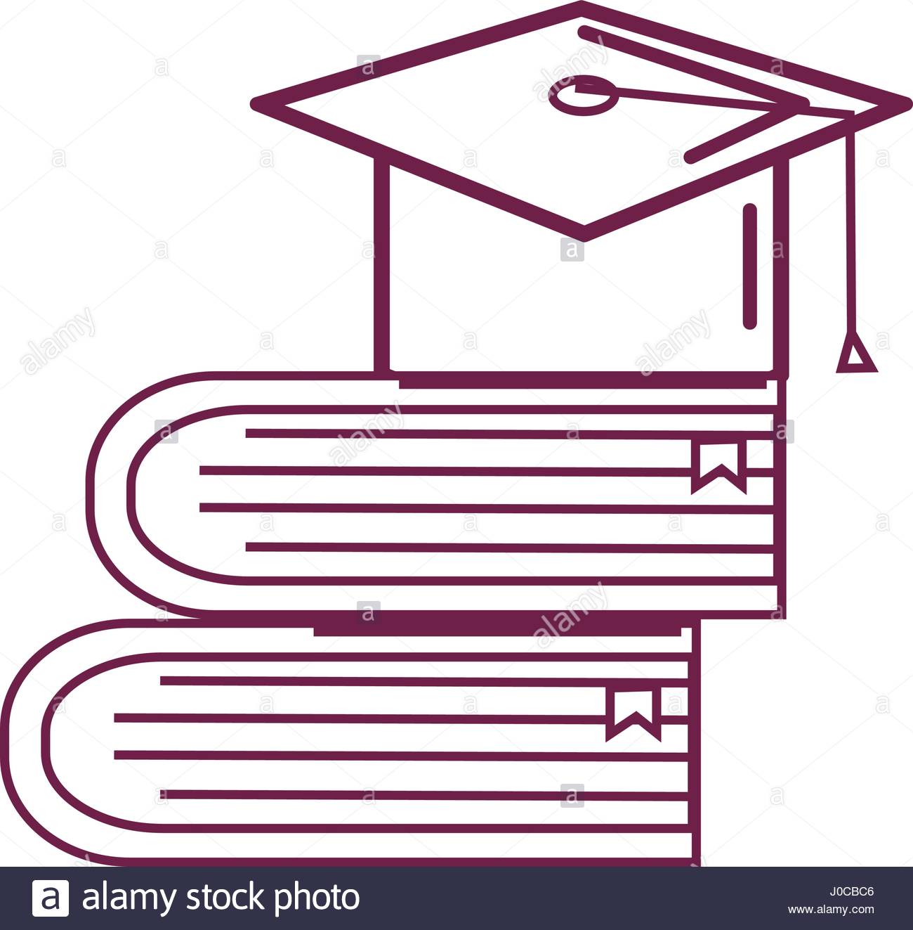 1300x1323 Silhouette Books Tools With Graduation Cap Icon Stock Vector Art