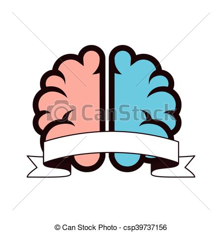 450x470 Silhouette Brain Thinking Idea Isolated Vector Illustration