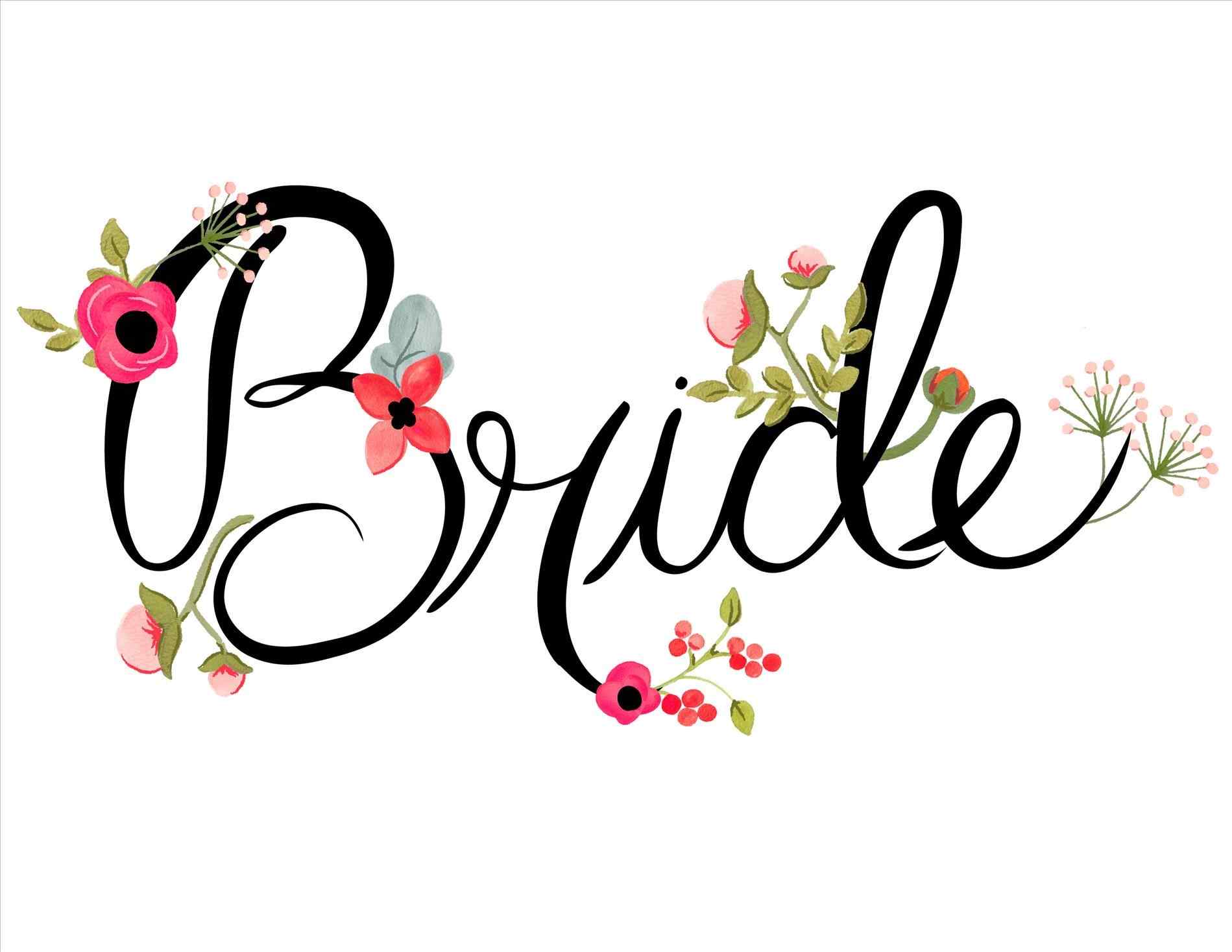 Silhouette Bridesmaid
