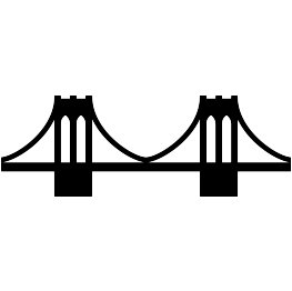 263x262 Brooklyn Bridge Silhouette Free Svg Cricut