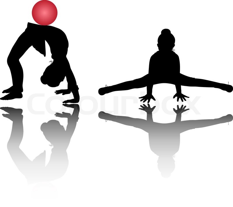800x711 Gymnast Clipart Gymnastics Bridge