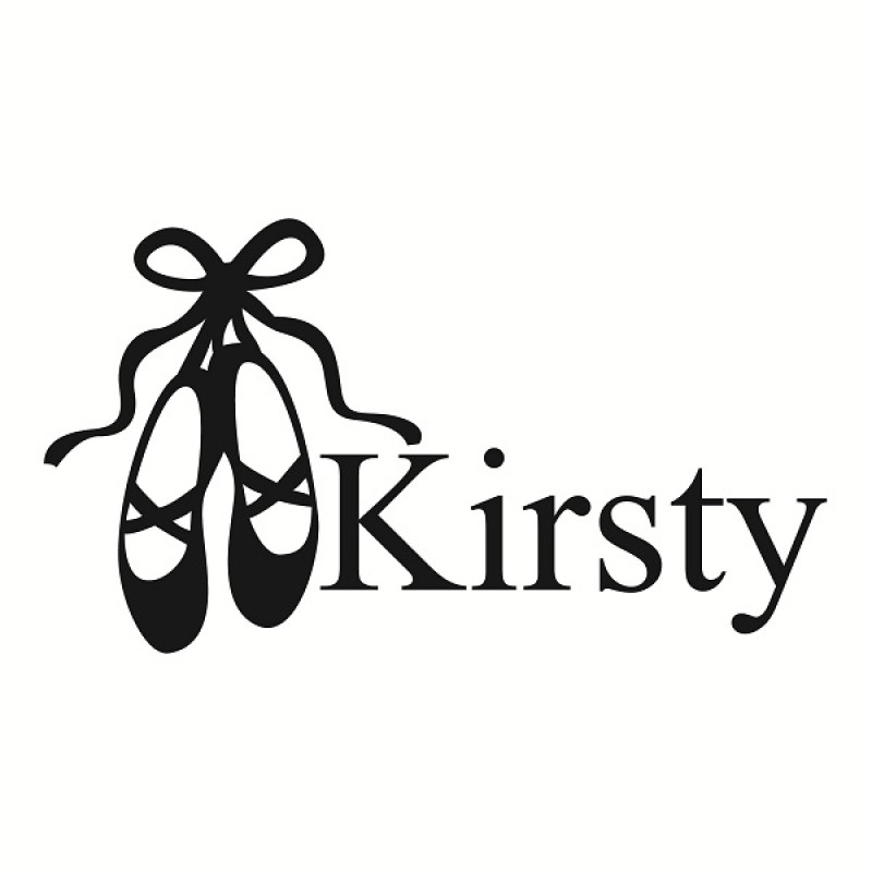 800x800 Hanging Ballet Shoes Silhouette