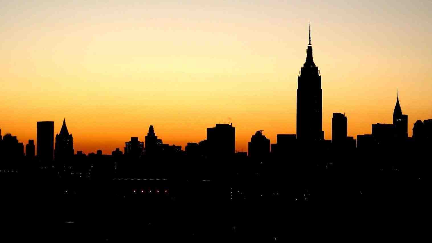 1517x853 New York Skyline Silhouette With Empire State Building Crafts