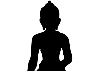 310x233 Buddha Silhouette Vector Free Vectors Ui Download