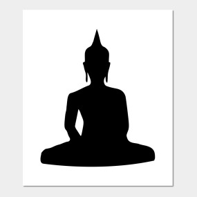285x285 Limited Edition. Exclusive Sitting Buddha Silhouette