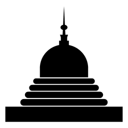 256x256 Simple Buddha Illustration