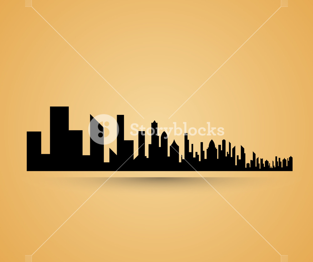 1000x839 Cityscape Buildings Background Royalty Free Stock Image