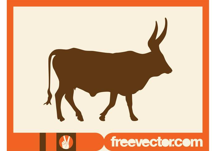 700x490 Bull Silhouette Graphics