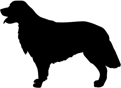 400x291 Golden Retriever Silhouette Business Cards By Admin Cp3333849 Lt3