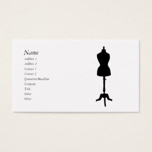 307x307 Women Silhouette Business Cards Amp Templates Zazzle