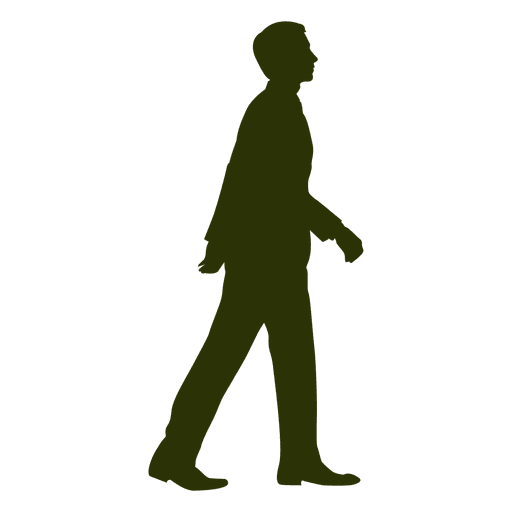 512x512 Businessman Walking Silhouette 11