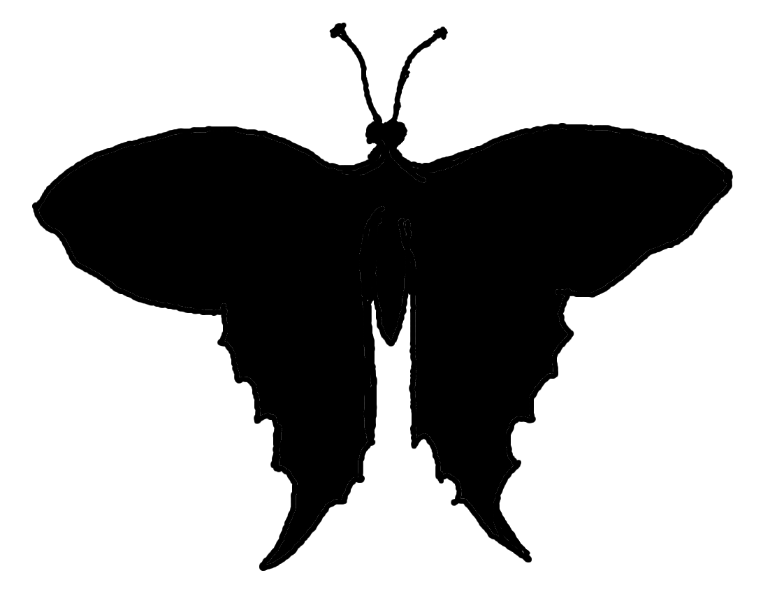 1112x853 Butterfly Silhouette Stock Right Brained Mama