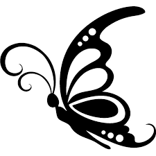 225x225 Image Result For Butterfly Clipart Black And White Silhouette