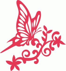 281x300 237 Best Silhouettes Butterfly Silhouettes Images