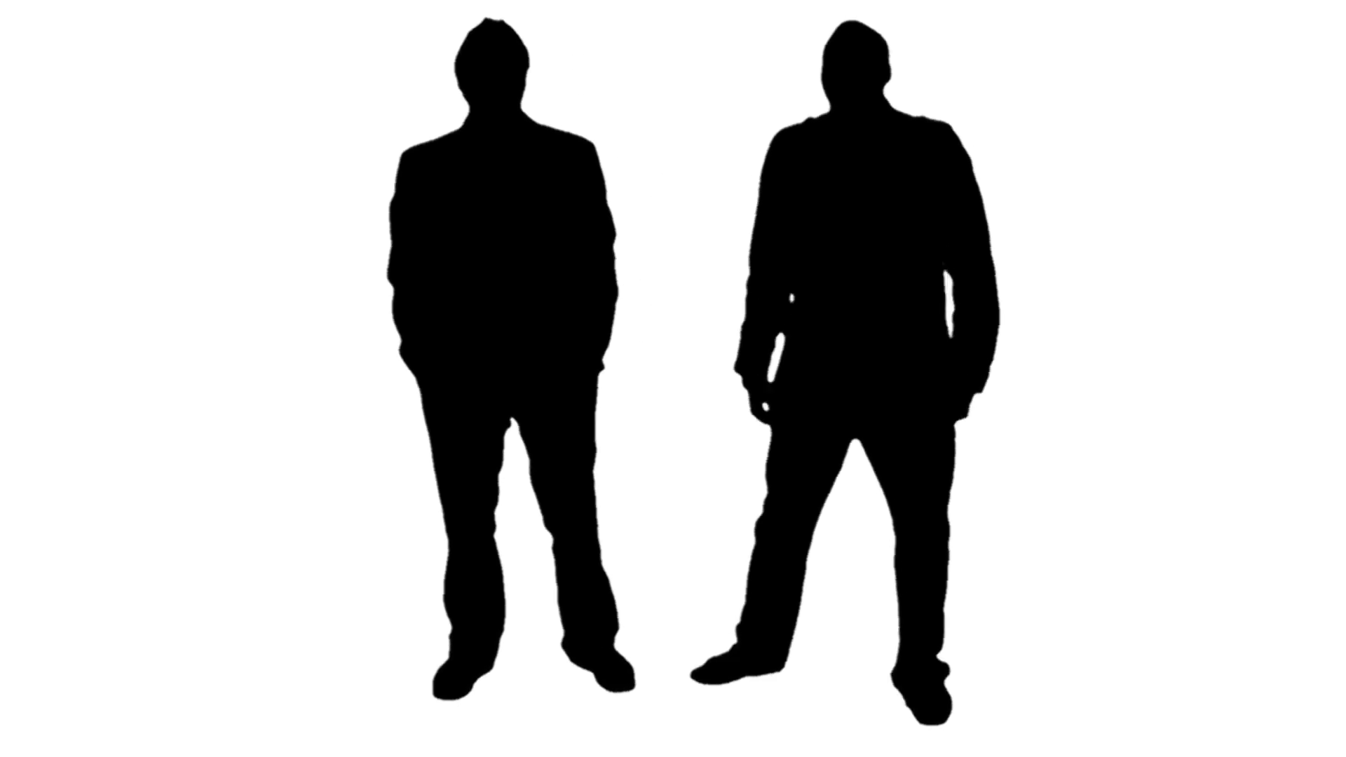 1920x1080 Friends Posing Silhouette