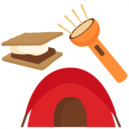 432x432 Camping Set Svg Scrapbook Cut File Cute Clipart Files