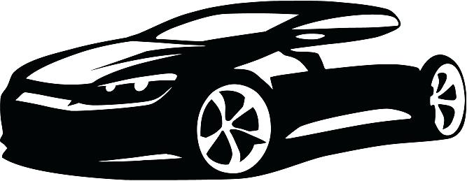 667x259 Sports For Silhouette Sport Car Clipart