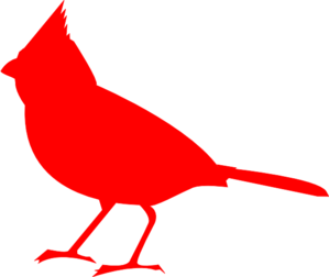 299x252 Cardinal Silhouette Clip Art Printablesgraphics
